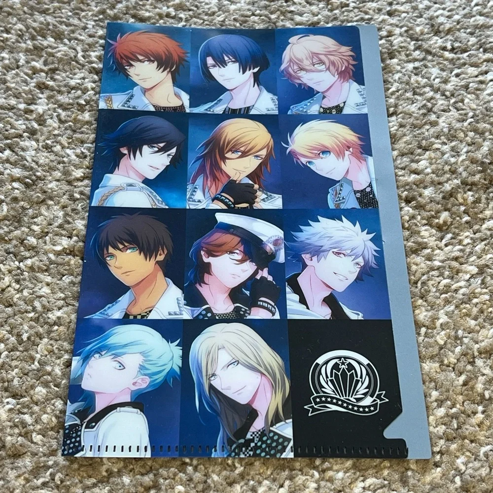 Uta no Prince Sama Multi Character Small Clear File Folder Japan Exclusive Anime